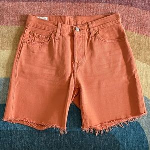 Levis terracotta 501 90’s denim shorts